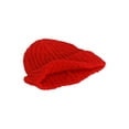 thumbnail image 2 of Gravity Knitted Cuff Beanie - Red, 2 of 2
