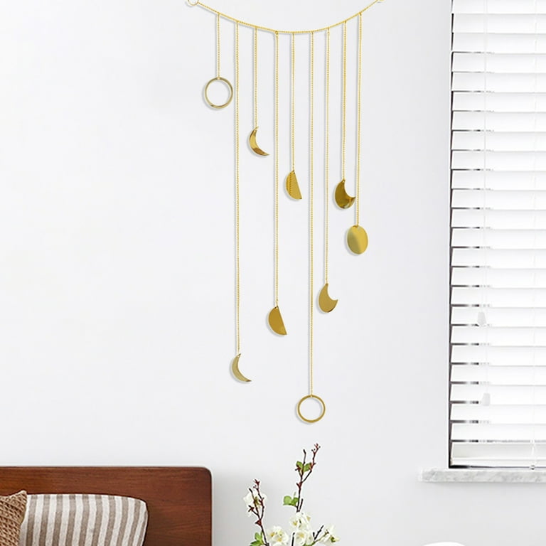 Décoration Murale Phases De La Lune Mandala - Décoration Bois - Ambiance Mystique - Moon Lover