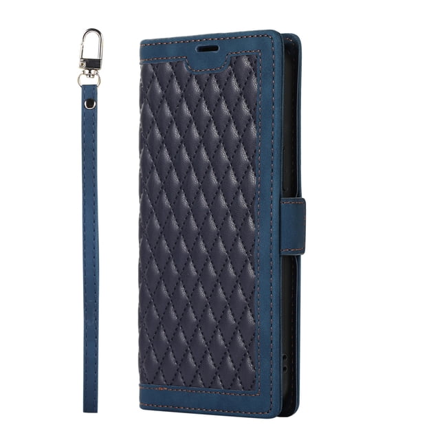 Premium PU Leather Flip Wallet Case For IPhone 14/13/12/11 Pro/X/XS/Max/XR/8/7/Plus/SE - Card Slot, Magnetic Closure & Lanyard