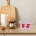 thumbnail image 3 of QUMIIRITY 2Set Toy Grocery Basket Assorted Color PP Fruit Vegetable Storage for Gifting Friends Family, 3 of 5