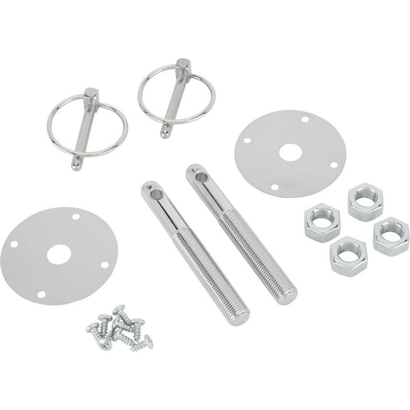 Steel Hood Pin Kit with Q-Clips
