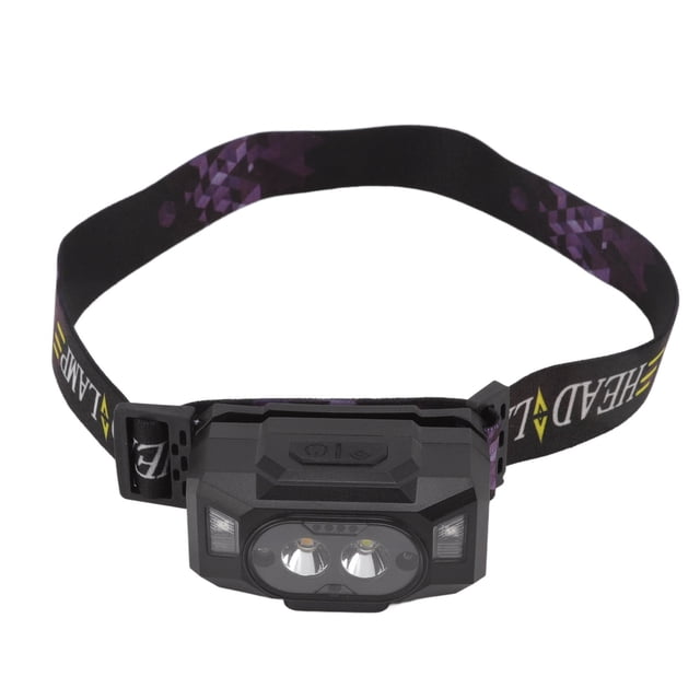 Faro con sensor LED, faro con sensor LED, tres faros para acampar, faro LED, durabilidad probada en el tiempo Jadeshay A