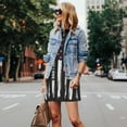 thumbnail image 4 of Cauagu Robe d'Été Sans Manches Sensibilisation au Cancer du Sein pour Femmes, Robe Décontractée de Vacances Col Rond avec 2 Poches, 4 of 7