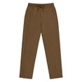 thumbnail image 6 of Horkkom Mens Linen Pants Elastic Waist Solid Color Pants Summer Breathable Casual Pants with Pockets Drawstring S, 6 of 7