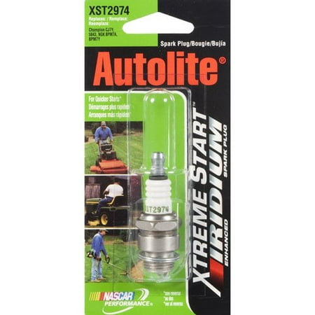 Autolite Xst2974Dp Xtreme Start Iridium Lawn & Garden Spark Plug
