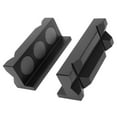 thumbnail image 3 of Acouto Mâchoires Plaquettes avec 2pcs Alliage d'Aluminium Étau Mâchoire Bloc Insert Protection Tampon Réversible, 3 of 8