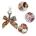 thumbnail image 3 of Unique Bargains 1 Pc Fashion Bow Scarf Bag Charm Bag Accessories Multicolor, 3 of 5