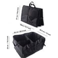 thumbnail image 6 of Trunk Organizer for  - 52L Large Capacity Collapsible Multi Compartments Storage Organizer, Portable  Storage Box for  /Suv, Black, 6 of 6