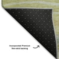 thumbnail image 5 of Addison Rugs Mayfield Premium Machine Washable Transitional Waves Sage Rectangle Rug, 3' x 5', 5 of 7