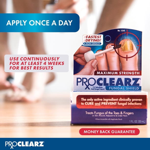 Pro Clearz Fungal Shield Brush-On Antifungal Liquid, Maximum