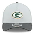 thumbnail image 2 of Men's New Era  Gray/Graphite Green Bay Packers 2025 NFL Training Camp A-Frame 9FORTY Adjustable Hat, 2 of 5