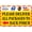 P03, variant on BTFSigns Place Packages In The Box Delivery Sign - Weatherproof 8"x12" Aluminum Parcel Drop Box Sign for Drivers, Office, Business, Home Yard Outdoor Yellow