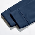 thumbnail image 5 of Men's 1/4 Zip Sweatshirts Colorblock Long Sleeve Stand Collar Pullover Tops Fall Winter Casual Fashion Sweaters (S, Navy), 5 of 6