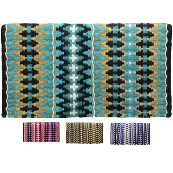 Tahoe Tack 34" x 38" Reya New Zealand Wool Western Show Saddle Blanket
