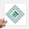 thumbnail image 1 of Gene Framework Circulates Body Sticker Tags Wall Picture Laptop Decal Self adhesive, 1 of 1
