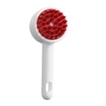 thumbnail image 5 of bestolf Pet Massage Shower Brush with Builtin Shampoo Storage Dog Grooming Brush Ergonomic Handle Pet Hair Cleaning Brush for Dog Cat (Gray ), 5 of 8