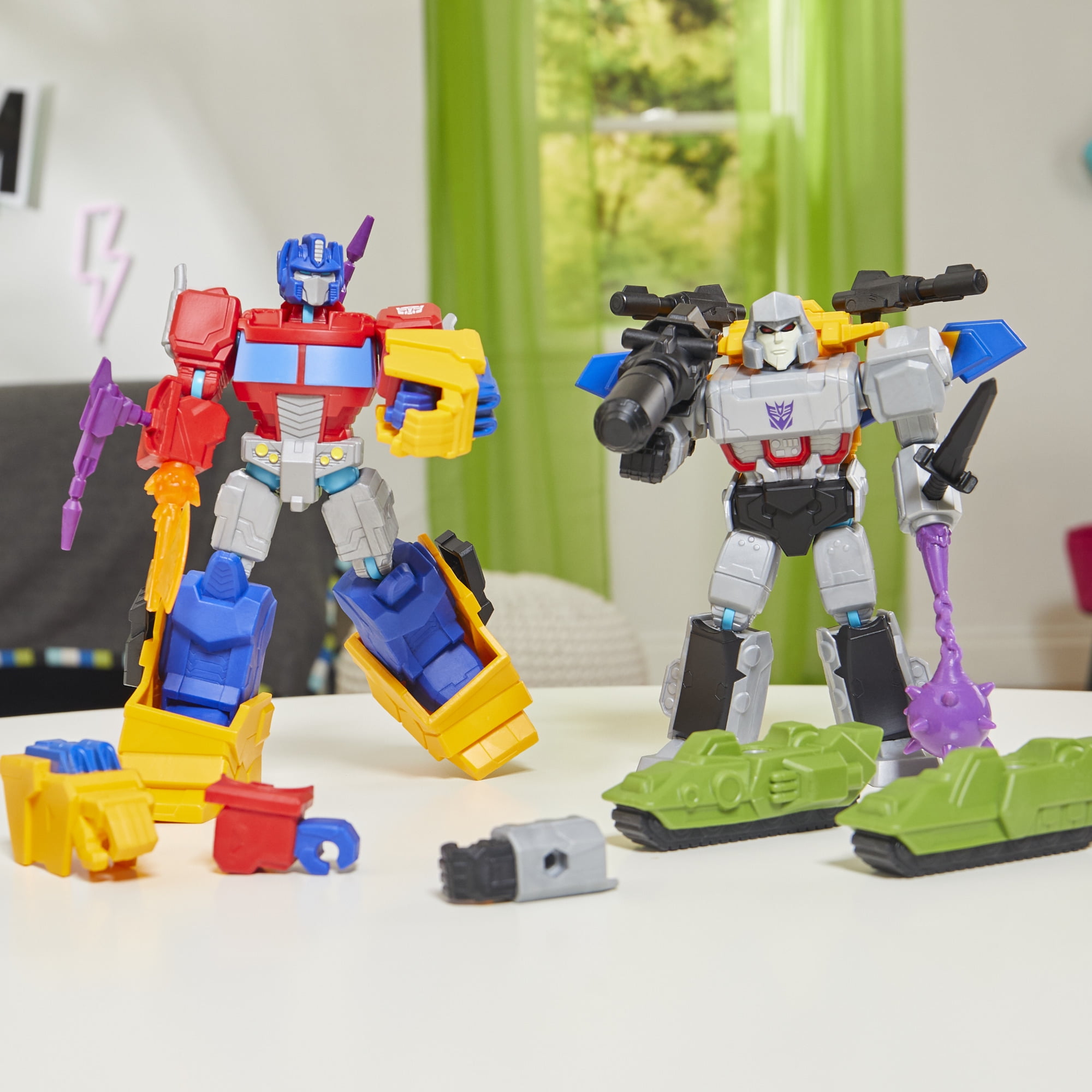 MixMashers Transformers Megatron Toy, 5” (12 cm) Mix-&-Match Deluxe Figure, 4+