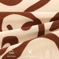 thumbnail image 5 of REGALWOVEN Stretch Spandex Dining Chair Slipcovers Floral Seat Cover Set of 4, Champagne and Coffee Color, 5 of 6
