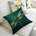 thumbnail image 5 of dragonfly jewelry illustration linen throw pillowcase decoration pillowcase gifting preferred 18x18 inch cushion cover 4 sets sofa pillowcase sofa bedroom living room car, 5 of 8
