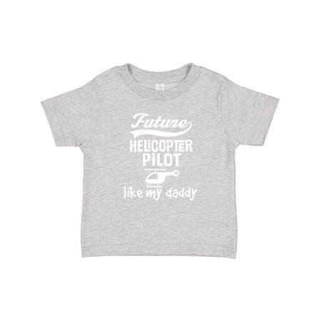

Inktastic Future Helicopter Pilot Like Daddy Gift Baby Boy T-Shirt