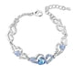 thumbnail image 2 of Pulsera versátil con forma de corazón de melocotón, elaborada con artesanías modernas, elegantes y originales., 2 of 3