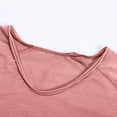 thumbnail image 3 of Daznico Mens Shirts - Men's Casual V Neck T Shirts Loose Fit Comfortable Stretchy Pure Color Tee for Daily Wear Tops - Shirts for Men,Color:Pink,Size:M, 3 of 5
