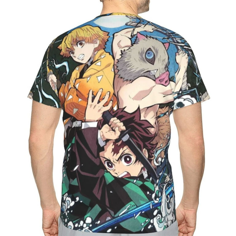 Demon Slayer: Kimetsu No Yaiba Unisex 3d Pattern Printed Short