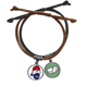thumbnail image 1 of Paraguay bandera maquillaje Facial Mask Cap Pulsera Cuerda Mano Cadena Cuero Dinero Pulsera Unbranded M, 1 of 2