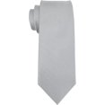 thumbnail image 1 of XINQIHANG Men's Ties Solid Pure Color Plain Formal Black Ties For Men, 1 of 5