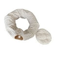 thumbnail image 2 of Gato cama escondite portátil plegable agujero tienda de juguete laberinto juguetes interactivos Beige Yuyangstore jugando túnel tubo, 2 of 8
