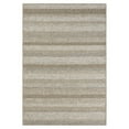 thumbnail image 2 of 8' X 10' Tan Striped Handmade Indoor Outdoor Area Rug, 2 of 5
