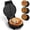 3 In 1 Waffle Maker-1, variant on Electric Crepe Maker 12'' & Griddle - Non-stick Pan With Spreader For Roti Tortilla Blintzes Pancakes Adjustable Temperature 1000w