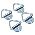 thumbnail image 1 of Anclajes De En V De Sujeción De Carga De 4 Piezas Aptos Para Camionetas, Remolques, Montaje Empotrado Zulema Transporte seguro forjado de remolque, 1 of 8