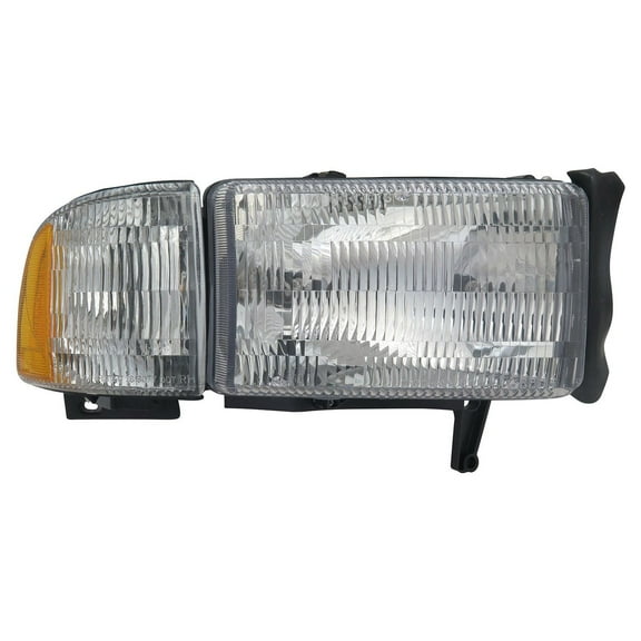 TYC 20-3016-78-9 Headlight Lamp Right Passenger Side New Warranty CAPA Fits select: 1994-2002 DODGE RAM 1500, 1994-2002 DODGE RAM 2500