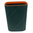 thumbnail image 6 of Hemoton Small Trash Garbage Can Plastic Waste Basket Container Bin For Narrow Spaces Bathroom Bedroom Kitchen Office Home Green, 6 of 8