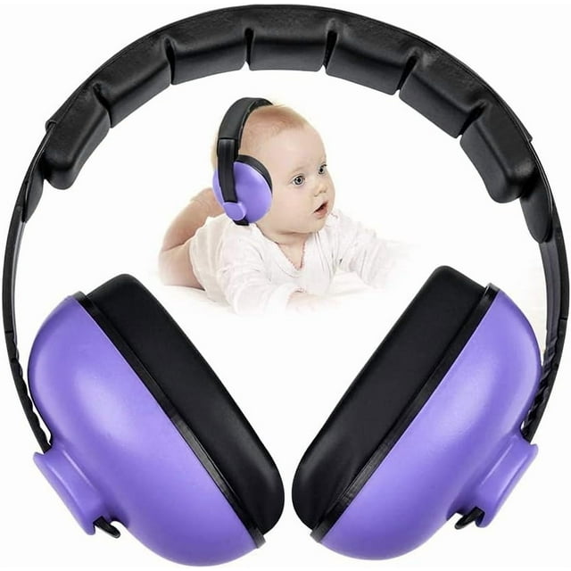 Écouteurs Antibruit pour Enfants, Cache-Oreilles de Protection Auditive pour Bébés Réduction du Bruit pour Bébés de 0 à 3 Ans, Tout-Petits, Nourrisson