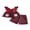 Red Santa Claus, variant on RUINIXCW Toddler Baby Girl Christmas Outfit Infant Baby Girls Xma Clothes Deer Santa Gingerbread Embroidery Fly Sleeve Plaid Smocked Tops Shorts Set