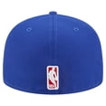 thumbnail image 4 of Men's New Era  White/Royal Philadelphia 76ers Repeat 59Fifty Fitted Hat, 4 of 5