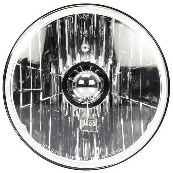 Truck Lite 27012 Headlight   Halogen, 7" Round, 1 Bulb , Glass Lens, 12 V