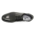 thumbnail image 3 of Elegante Men's Anthony Cap Toe Leather Oxford Shoes, Polla Nero,12 M US, 3 of 5