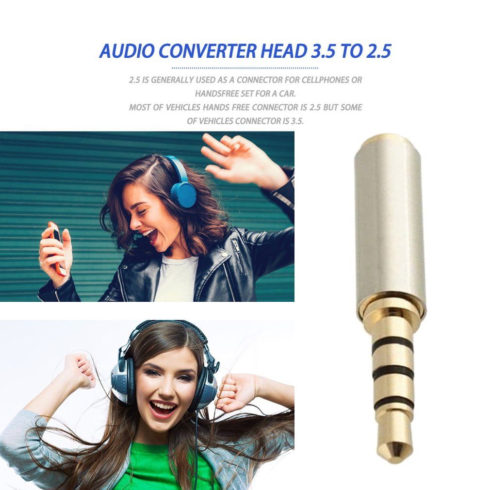 3 5mm To 2 5mm Male To Female Audio Stereo Adapter Plug Converter Adapter Headphone Jack Transfer Audio Connector Walmart Canada 3 5mm To 2 5mm Male To Female Audio Stereo Adapter Plug Converter Adapter Headphone Jack Transfer Audio Connector Walmart Canada