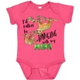 thumbnail image 3 of Inktastic Id Rather Be Hanging with My Mimi Cute Sloths Boys or Girls Baby Bodysuit, 3 of 5
