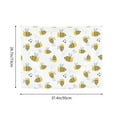 thumbnail image 6 of Kdxio Bee Wall Hanging Tapestries Banner For Bedroom College Dorm Home Living Room Party Decor 29X37 In, 6 of 8