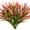 Orange Red, variant on Scidweet Artificial Fall Plants Outdoor, 16 Bundles Fake Grass Autumn Faux Plastic Plants Fall Decorations for Home Garden Porch, Patio, Yard Decor, Orange