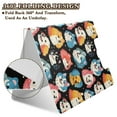 thumbnail image 4 of ALAZA Cartoon Dogs Head A4 Foldable Clipboard 360 Degree Folder Binder, 4 of 9