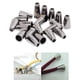 thumbnail image 5 of 20x Metal campana tapón cable cuerda cerraduras terminales de cierre cremallera extracción terminales para cordón/ropa para deportiva-tres gris perfecl Extremo del tope de bloqueo del cable, 5 of 8