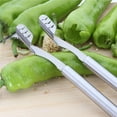 thumbnail image 3 of Cateissary Pepper Corer Stainless Steel Handle Kitchen Durable Remover Slicers Gadgets Seed Cooking Kitchenware Kitchens Tool Chili Cocina y Comedor No.1 Cateissary HA021145-00, 3 of 6