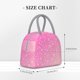 thumbnail image 2 of Balery Breast CancerN Ribbons Awareness Bolsa de Almuerzo para Mujeres, Caja de Almuerzo, Bolsa de Almuerzo Pequeña Impermeable, Tote de Almuerzo Reutilizable con Gran Capacidad, 2 of 6