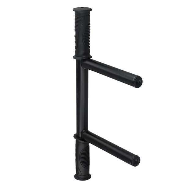 Rallonge De Guidon Pour Chariot – 17cm, Plastique Et Métal, 28/32mm, Pour Camping, Jardin, Poussette – Noir