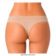thumbnail image 2 of Tanga Fruit Of The Loom para Dama, con Costuras Overlátex Café Talla EG, 2 of 4